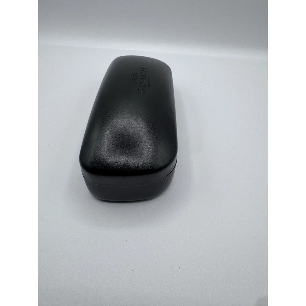 COACH BLACK CASE AUTHENTIC EYEWEAR EYEGLASSES GLASSES CASE ONLY